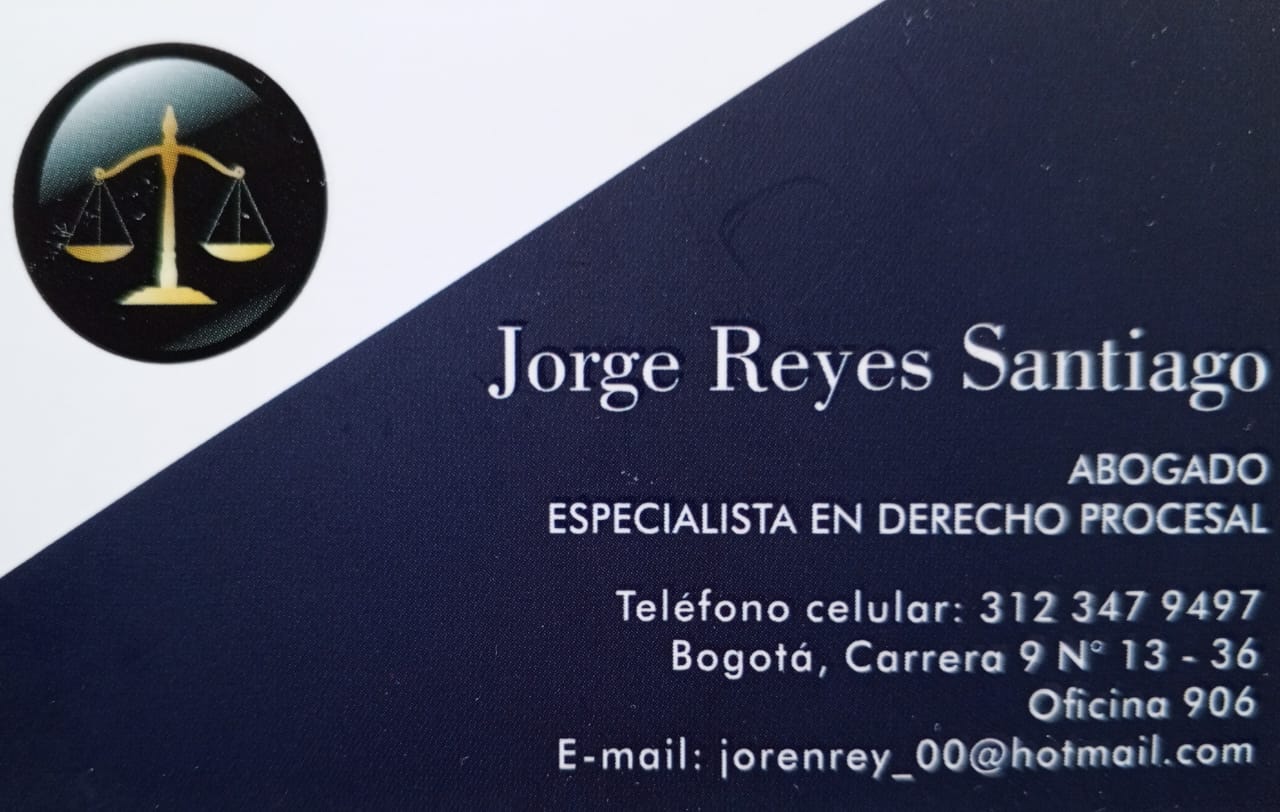 Doctor Jorge Reyes abogado